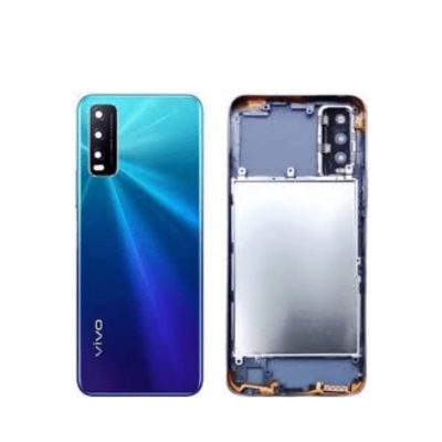 Picture of Vivo Y20 Backshell) Back Panel with Side Frame Housing