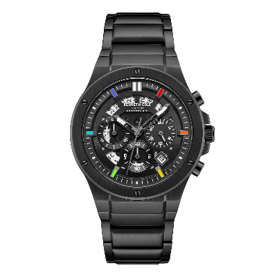 Picture of SB.1.10419-1 Chronograph Wrist Watch With Leather Strap