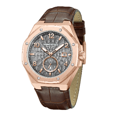 Picture of SB.1.10419-5 Chronograph Wrist Watch With Leather Strap