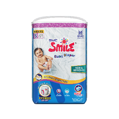 Picture of SMC Smile Baby Pants Diaper Jumbo Series S (Up to 8kg) - 60 Pcs Pack