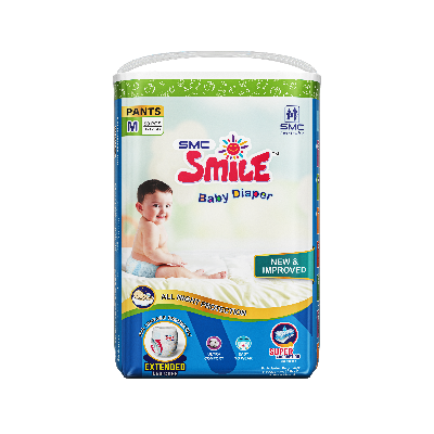 Picture of  SMC Smile Baby Pants Diaper Jumbo Series M (6-12kg) - 50 Pcs Pack 