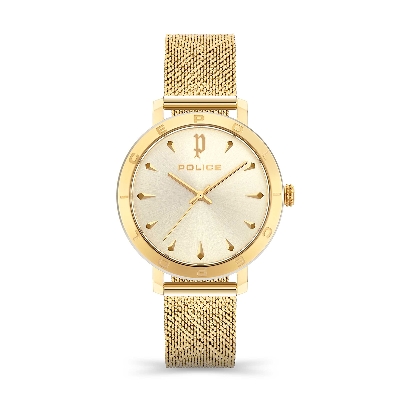 Picture of POLICE STAINLESS STEEL Watch For LADIES PL.16033MSGS/06MM