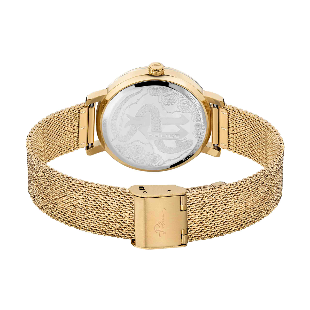 Picture of POLICE STAINLESS STEEL Watch For LADIES PL.16033MSGS/06MM