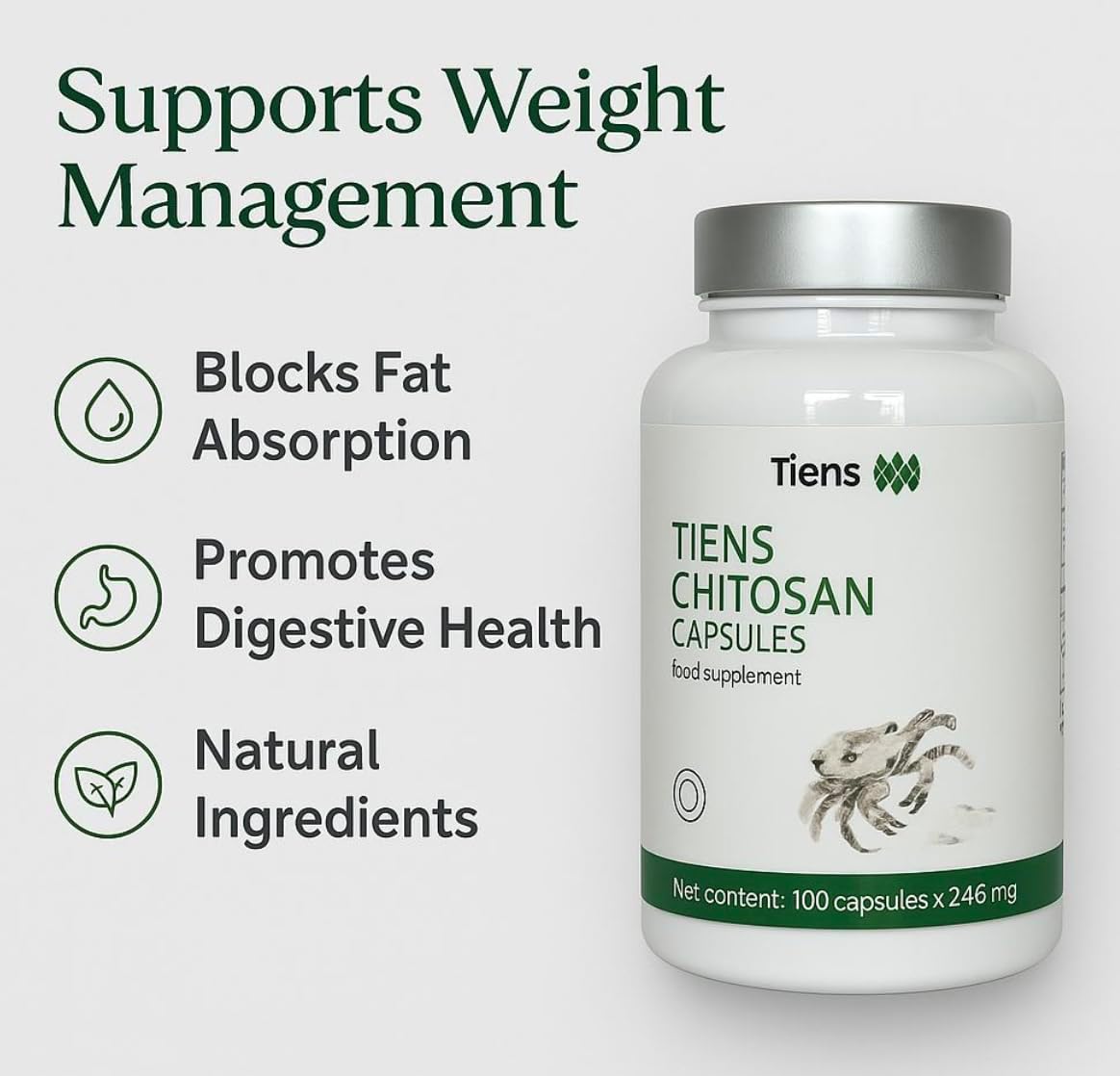 Tiens Chitosan Capsules