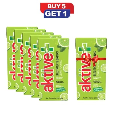 Picture of Aktive+ Electrolyte Lemon Drink 200ml