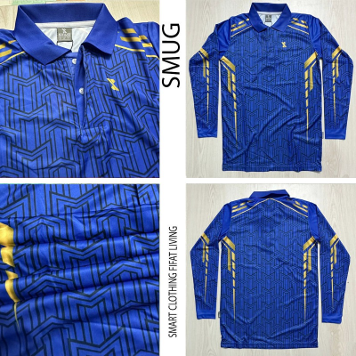 Picture of SMUG Premium POLO Full Sleeve Sports T-shirt Combo Pack -3 Pcs -Blue, Maroon and Green color