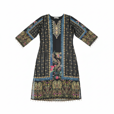 Picture of Ladies Inspiration Series 3pcs - Suttin febric  Multicolor