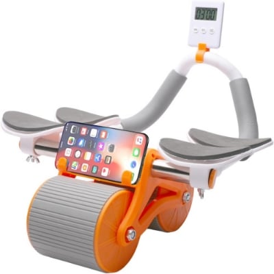 Picture of Adjustable hand Automatic Rebound Healthy Abdomen Wheel