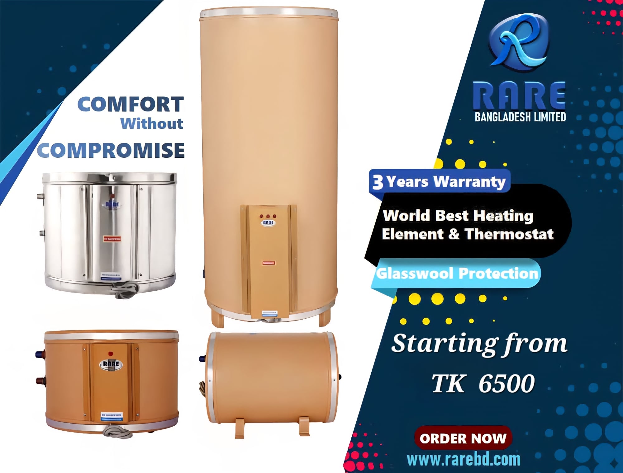 Picture of RARE Geyser/Water Heater-90 L/hr.