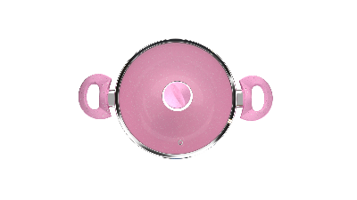 Picture of TPR NS Ceramic Coated Karai W. Lid IB 22 CM-Pink