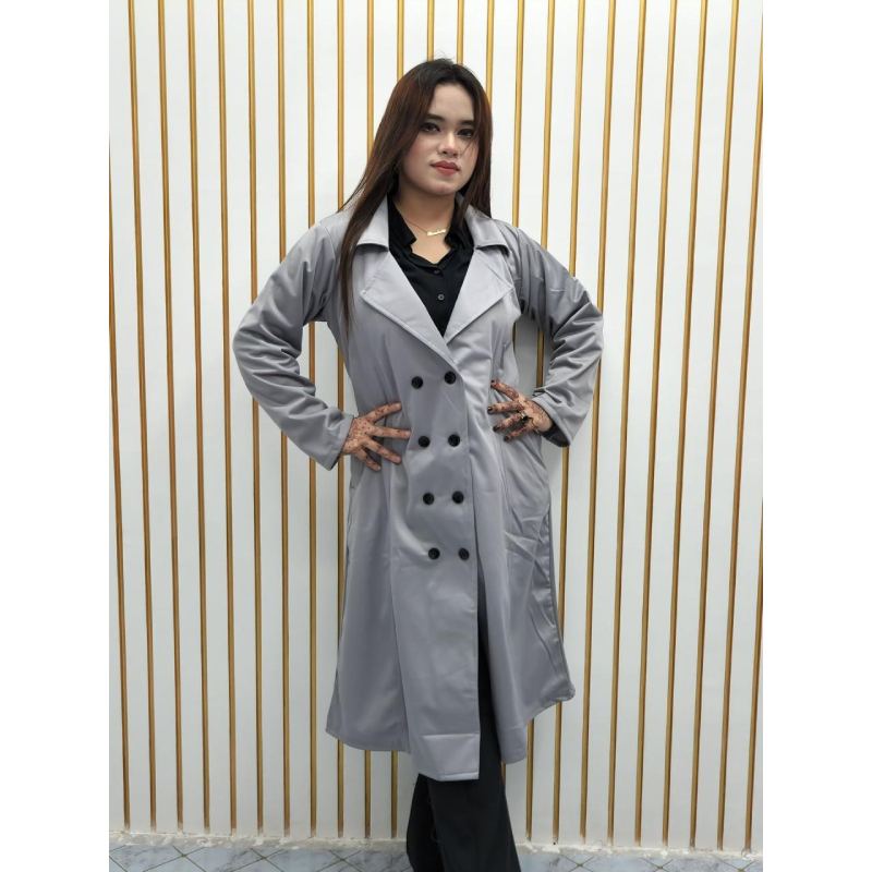 Picture of Autumn Winter Coat woman Coat women Water long overcoat long lady jacket