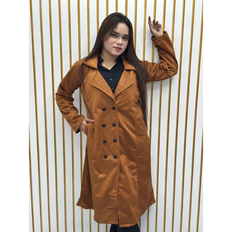 Picture of Autumn Winter Coat woman Coat women Water long overcoat long lady jacket
