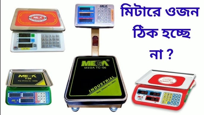 Picture of Mega 60 Kg Digital Weight Scale TC-06 SS Plate