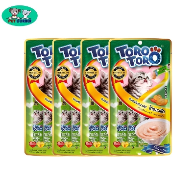 Picture of TORO Toro Cat Treat Chicken and Vegetable- 15gX5 Packs