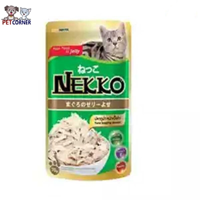 Picture of Nekko Pouch Cat Food Real Tuna Topping Sasami 70gm