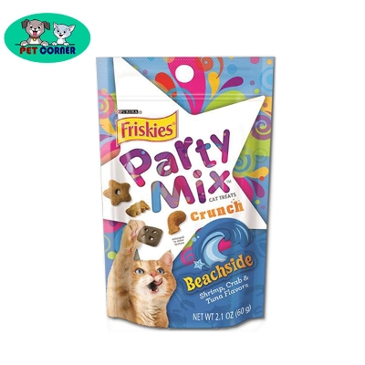 Picture of Purina Friskies Party Mix Crunch Beachside Cat Treats 60g