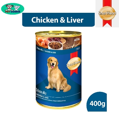 Picture of SmartHeart Dog Canned Food Chicken and Liver 400gm