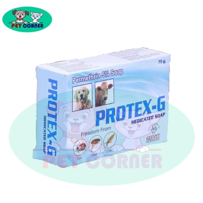 Picture of ProtexG Fela & Tick Soap for Dog and Cat 75gm