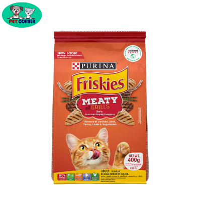 Picture of Purina Friskies Meaty Grills Dry Cat Food 400g
