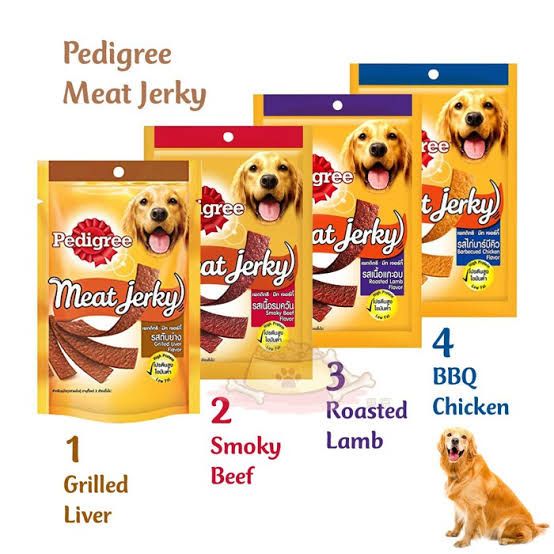 Picture of Pedigree Meat Jerky Adult Dog Treat 80G Pack
