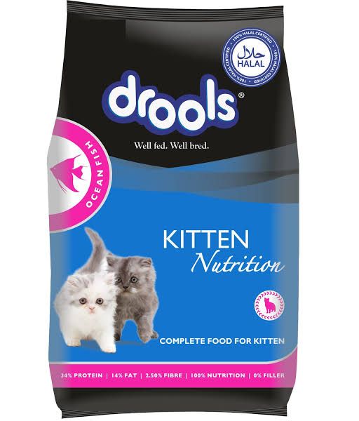 Picture of Drools Kitten Dry Cat Food Ocean Fish Flavour 3kgPack
