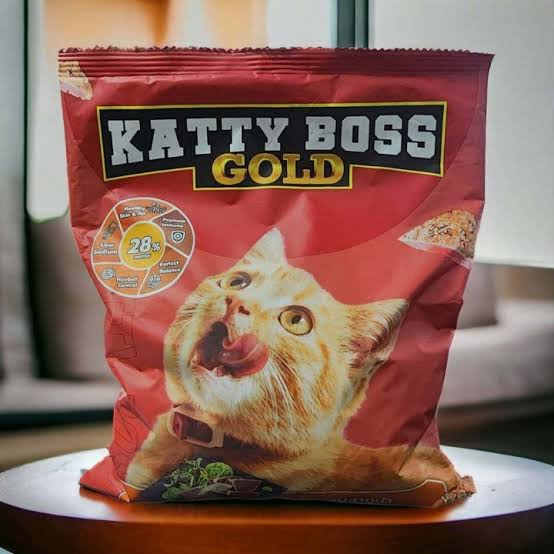 Picture of Katty Boss Gold Chicken Flavour Cat Food 1 kg