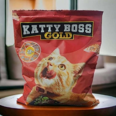 Picture of Katty Boss Gold Chicken Flavour Cat Food 1 kg