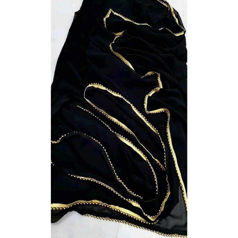 Picture of Georgette High Quality Stylish Fashionable & Elegant Design Saree. Saree for Women