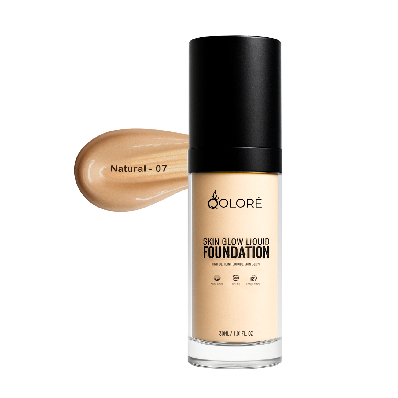 Picture of Qolore Skin Glow Liquid Foundation Natural-07 30ml