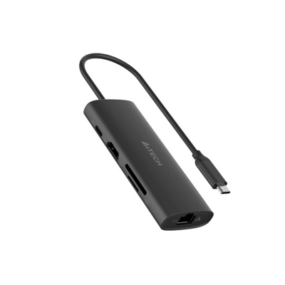 Picture of A4Tech DST-80C 8-In-1 USB 3.0, SD Card and HDMI USB-C Docking Station