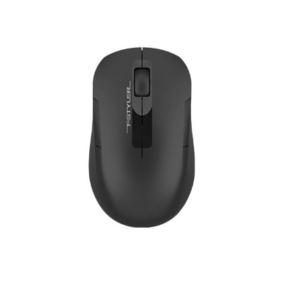 Picture of A4tech Fstyler FG15C Air2 Wireless Rechargeable Dual-Function Air Mouse - Advanced 2.4 GHz powerful wireless connection - Dual Functions [Desk + Air Mode] - Anti-Sleep Setting Mode - Rechargeable Design - Black/Yellow