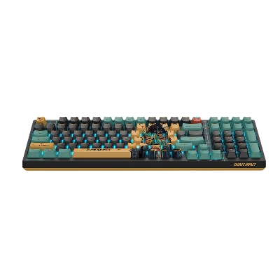 Picture of A4 TECH BLOODY AT98 RENEGADE RGB ALPHA OPTICAL SWITCH SAVAGE IMPACT 98 KEYS PBT KEYCAP USB MECHANICAL GAMING KEYBOARD
