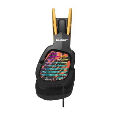 Picture of A4 TECH BLOODY G565 ENERGY WHITE 7.1 SURROUND SOUND RGB FLOW BACKLIGHT USB GAMING HEADPHONE