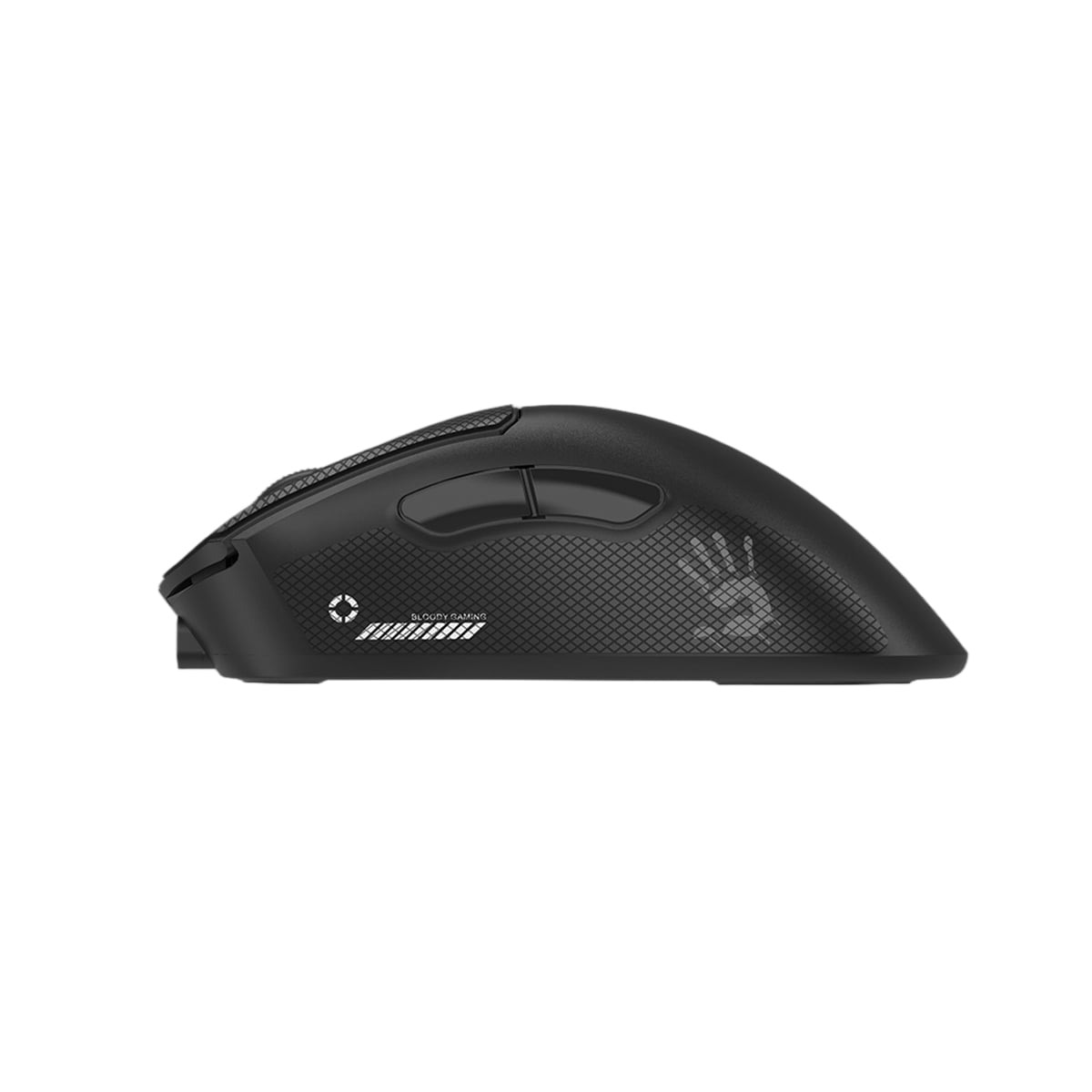 Picture of A4 TECH BLOODY R73 ULTRA BLACK ALPHA 20K SENSOR 20000 CPI WAVELINK FULL SPEED DUAL MODE WIRELESS + USB TYPE C GAMING MOUSE