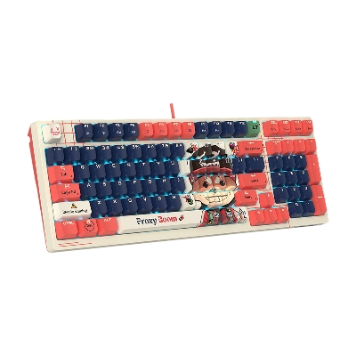Picture of A4 TECH BLOODY AT98 PROXY BOOM RGB ALPHA OPTICAL SWITCH SAVAGE IMPACT 98 KEYS PBT KEYCAP USB MECHANICAL GAMING KEYBOARD