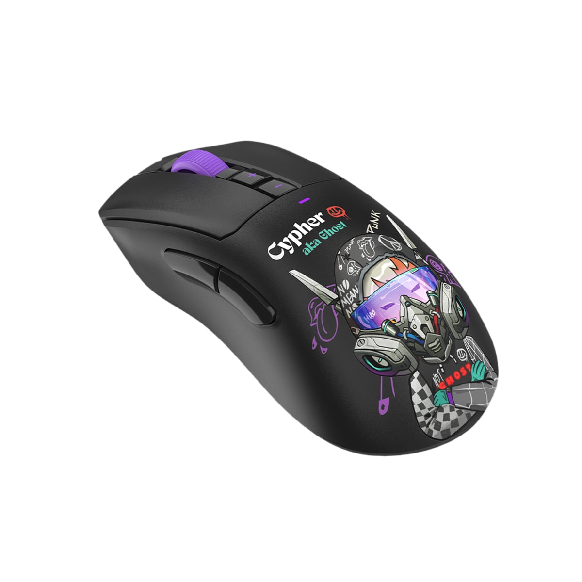Picture of A4 TECH BLOODY R73 ULTRA DUO CYPER GHOST ALPHA 20K SENSOR 20000 CPI WAVELINK FULL SPEED DUAL MODE WIRELESS + USB TYPE C GAMING MOUSE INCLUDING DOCK