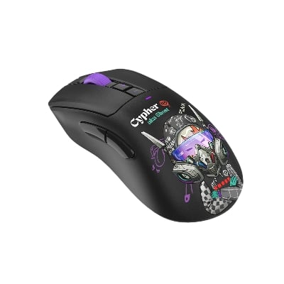 Picture of A4 TECH BLOODY R73 ULTRA DUO CYPER GHOST ALPHA 20K SENSOR 20000 CPI WAVELINK FULL SPEED DUAL MODE WIRELESS + USB TYPE C GAMING MOUSE INCLUDING DOCK