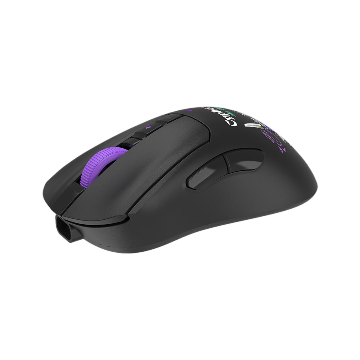 Picture of A4 TECH BLOODY R73 PRO CYPER GHOST PAW3395 PRO Sensor 26000 CPI WAVELINK FULL SPEED DUAL MODE WIRELESS + USB TYPE C GAMING MOUSE