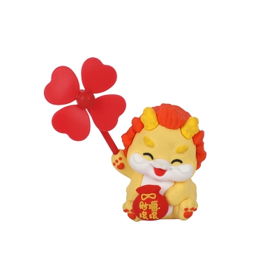 Picture of Charming Fortune Mascot | Good Luck Car Air Freshener Ornament | Wealth & Safety Auto Décor