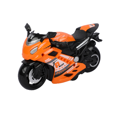 Picture of Street Racer Motorcycle | Colorful Sport Bike Toy Collection | Friction-Powered Model Vehicle - 1 Piece