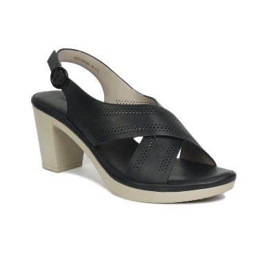 Picture of Nino Rossi Women's Back-Strap Block Heel Sandal