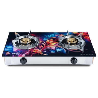 Picture of RFL Double Glass Gas Stove Olivia (Line Gas)