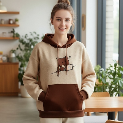 Picture of  Philips Cotton  Hoodie For Women HL-110