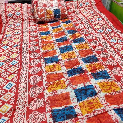 Picture of  Exclusive Pigment Cotton King Size Comforter CP-26