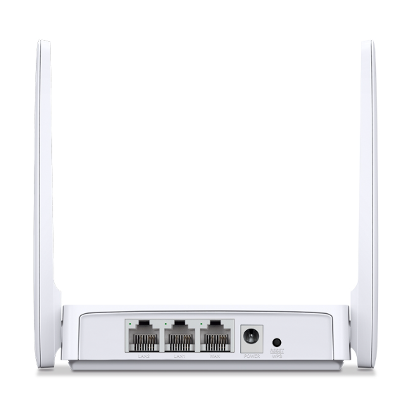 Picture of Mercusys MR20 AC750 Wireless Dual Band Wi-Fi Router | 750 Speed Multi-Mode | 2 High Gain External Antennas | IPTV and IPv6 Supported
