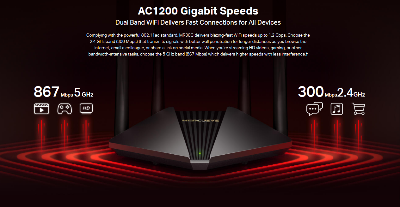 Picture of Mercusys Mr30g Ac1200 Wireless Dual Band Gigabit Router