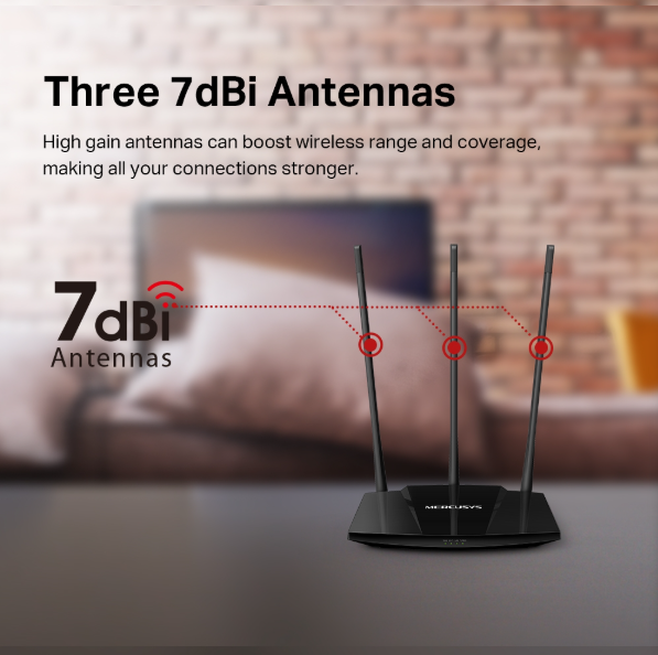 Picture of Mercusys MW330HP 300Mbps High Power Wireless N Router