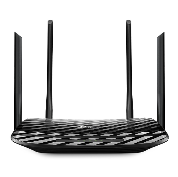 Picture of TP-Link Archer C50 Black AC1200 Wi-Fi Dual Band Router, 4 x 10/100 Mbps Fast Ethernet Ports, Supports MU-MIMO, Beamforming, Guest WiFi, Access Point Mode, IPv6 and Parental Controls