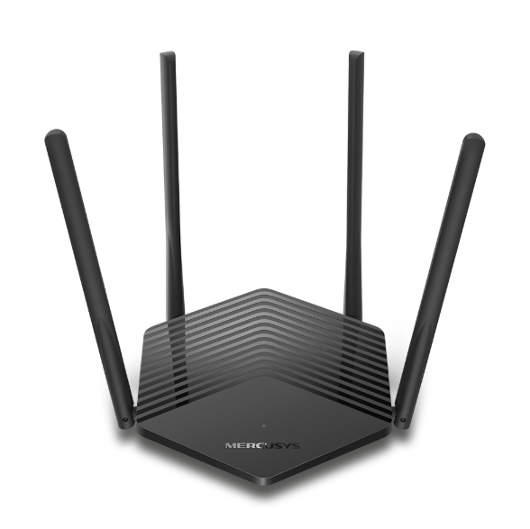 Picture of Mercusys MR60X AX1500 WiFi 6 Router | Dual Band 1500 Mbps Wireless 1.5 Gbps Gigabit Wi-Fi | OFDMA & MU-MIMO | 4× Multi-Directional high-gain Antennas with Beamforming