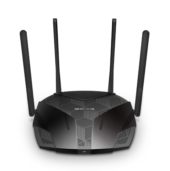 Picture of Mercusys MR80X V2.2 AX3000 Dual-Band Wi-Fi 6 Gigabit Router WiFi Speed up to 2402Mbps/5GHz + 574Mbps/2.4GHz, Gigabit 3 LAN Ports, 1 WAN Port Ideal for Gaming
